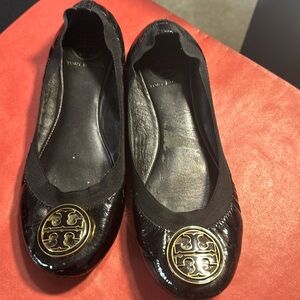 Tory Burch black flats size 7M